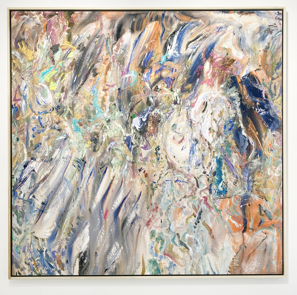 Larry Poons, Saint Travis, 2012