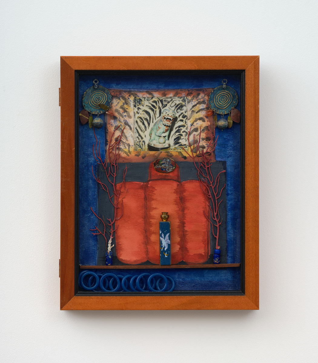 Betye Saar Blue Vision at the Villa, 1994