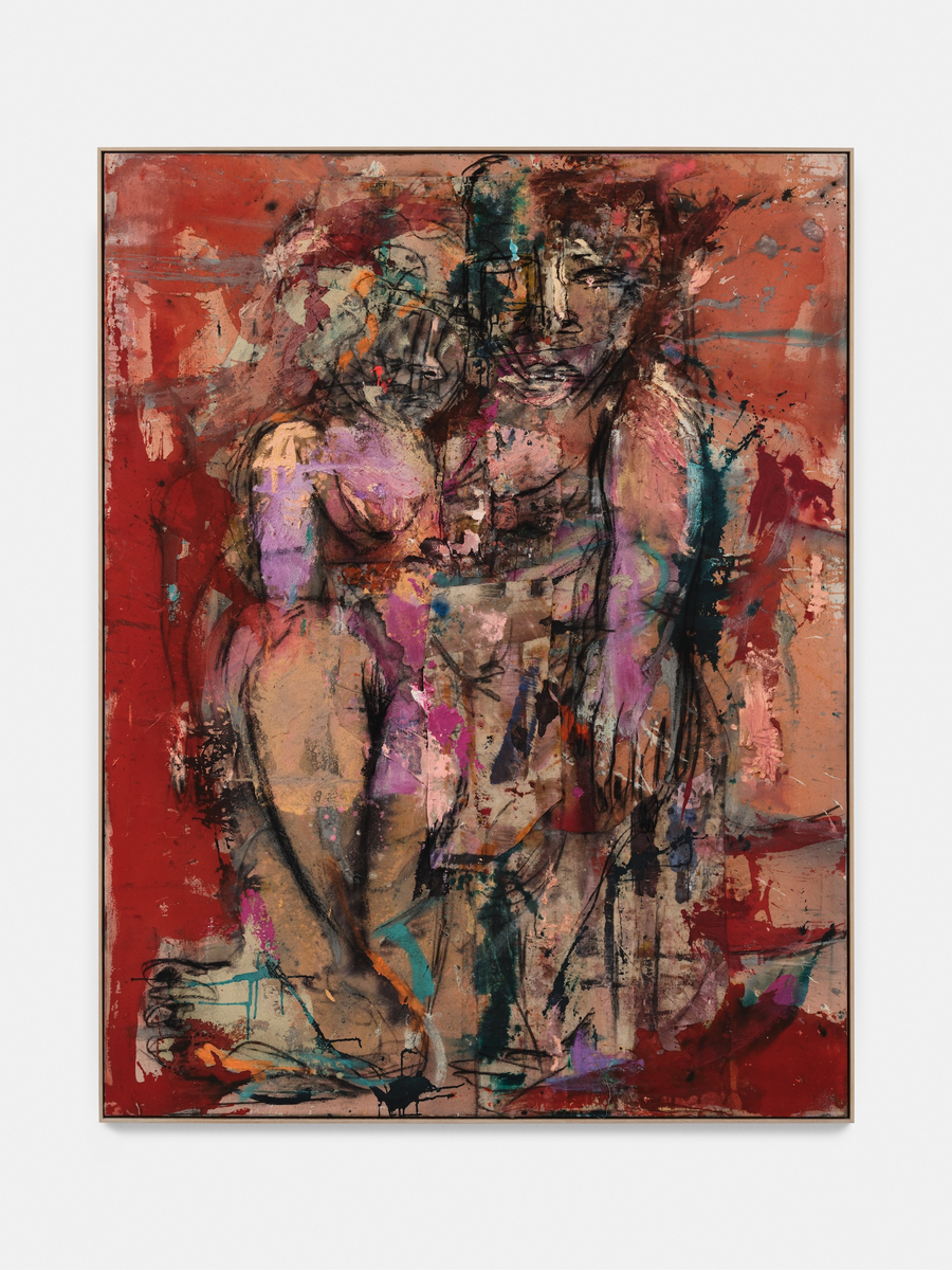 Daniel Crews-Chubb Dismantled Figure VI (Red), 2025&nbsp;