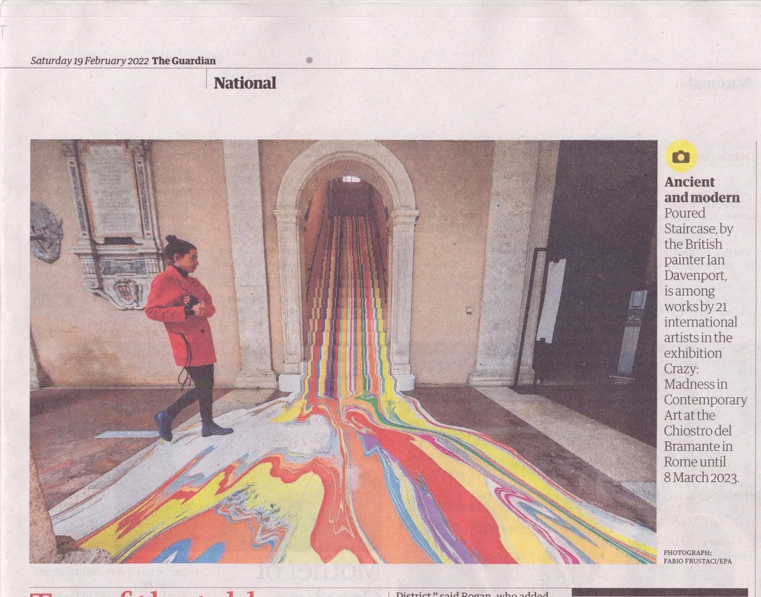 Bramante Colourfall (Poured Staircase)