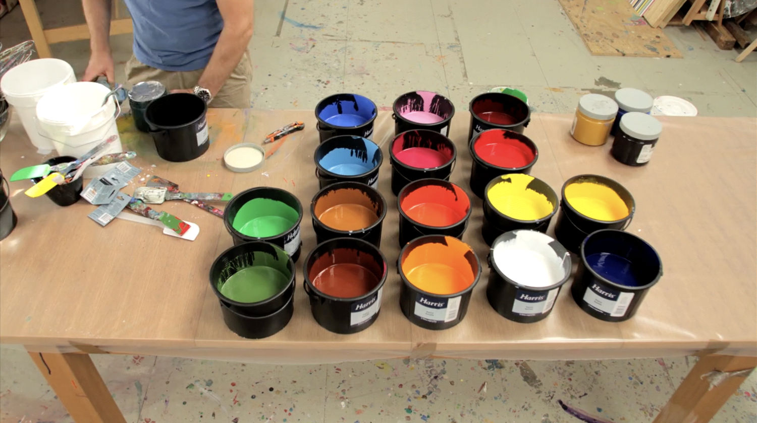 Colourfall, Kasmin Gallery