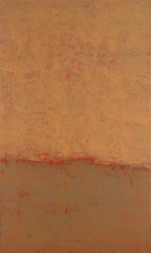Sheetal Gattani, Untitled (Layered Hues), 2024, Acrylic on canvas, 60 x 36 in (152.4 x 91.4 cm), GATSH050