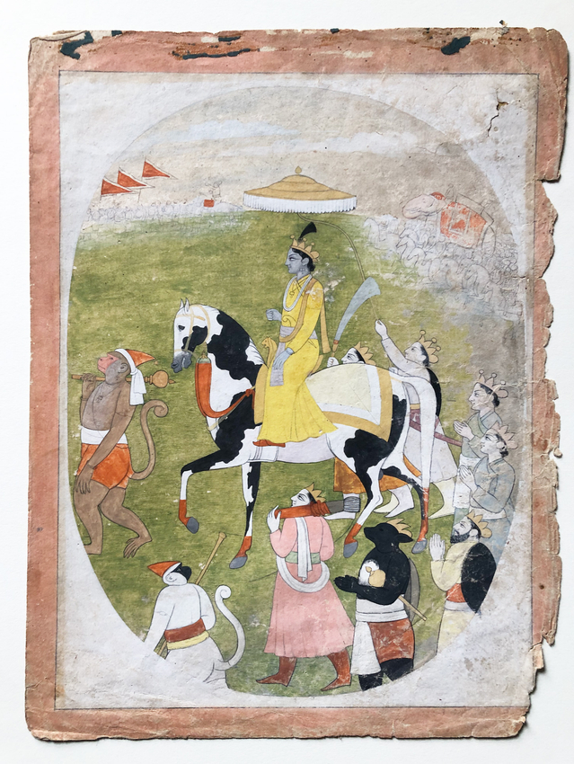 RAMA&rsquo;S PROCESSION LED BY HANUMAN