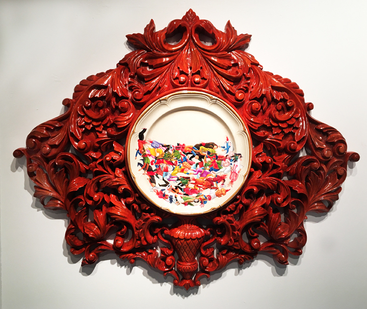 Adeela Suleman&nbsp;, Untitled (Plate - 2)&nbsp;