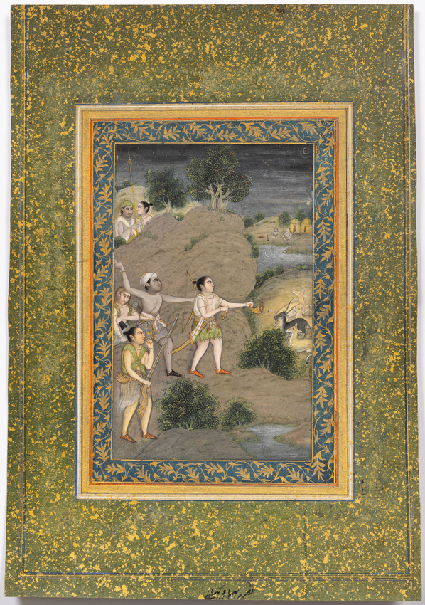 BHILS HUNTING BY NIGHT