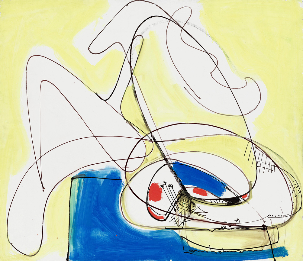 Joy II, 1947, Oil on panel, 30 x 35 inches, 76.2 x 88.9 cm, AMY#11125