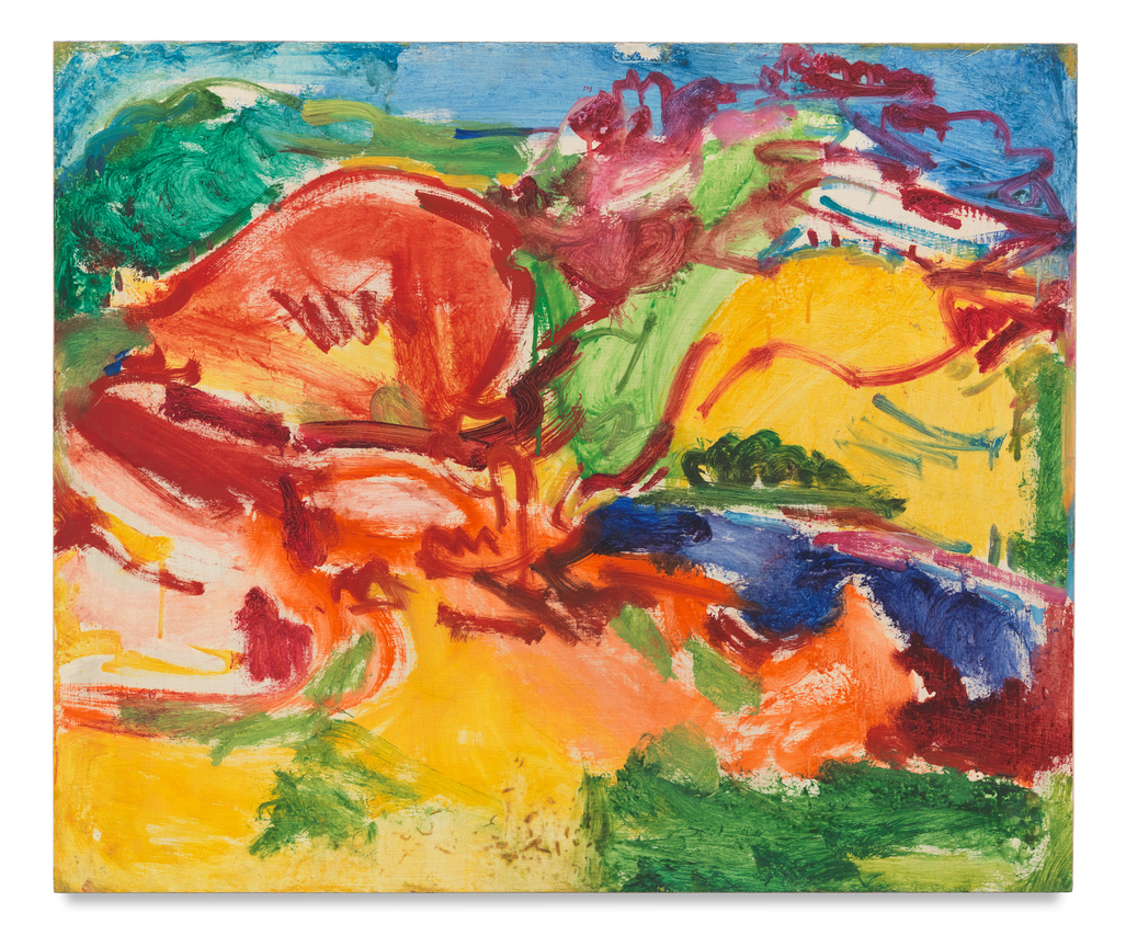 Untitled No. 24, c. 1935, Oil on panel, 25 x 30 inches, 63.5 x 76.2 cm, AMY#27791