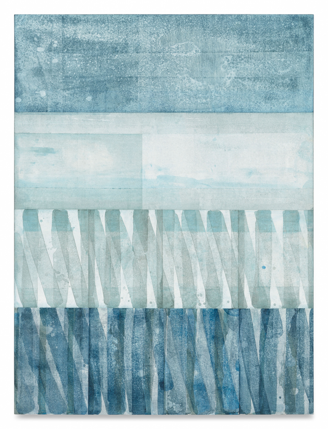 Untitled (4 Bands Mineral Ground), 2025,