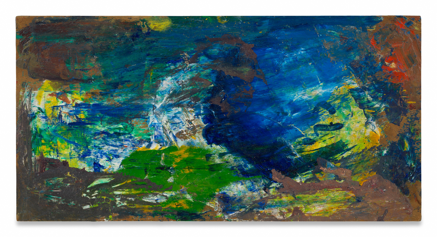 The Bay, 1952, Oil on board,