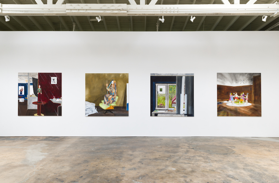 Alex Ruthner, Playing the piano to a glass of water installation views, Ibid Gallery, 2017