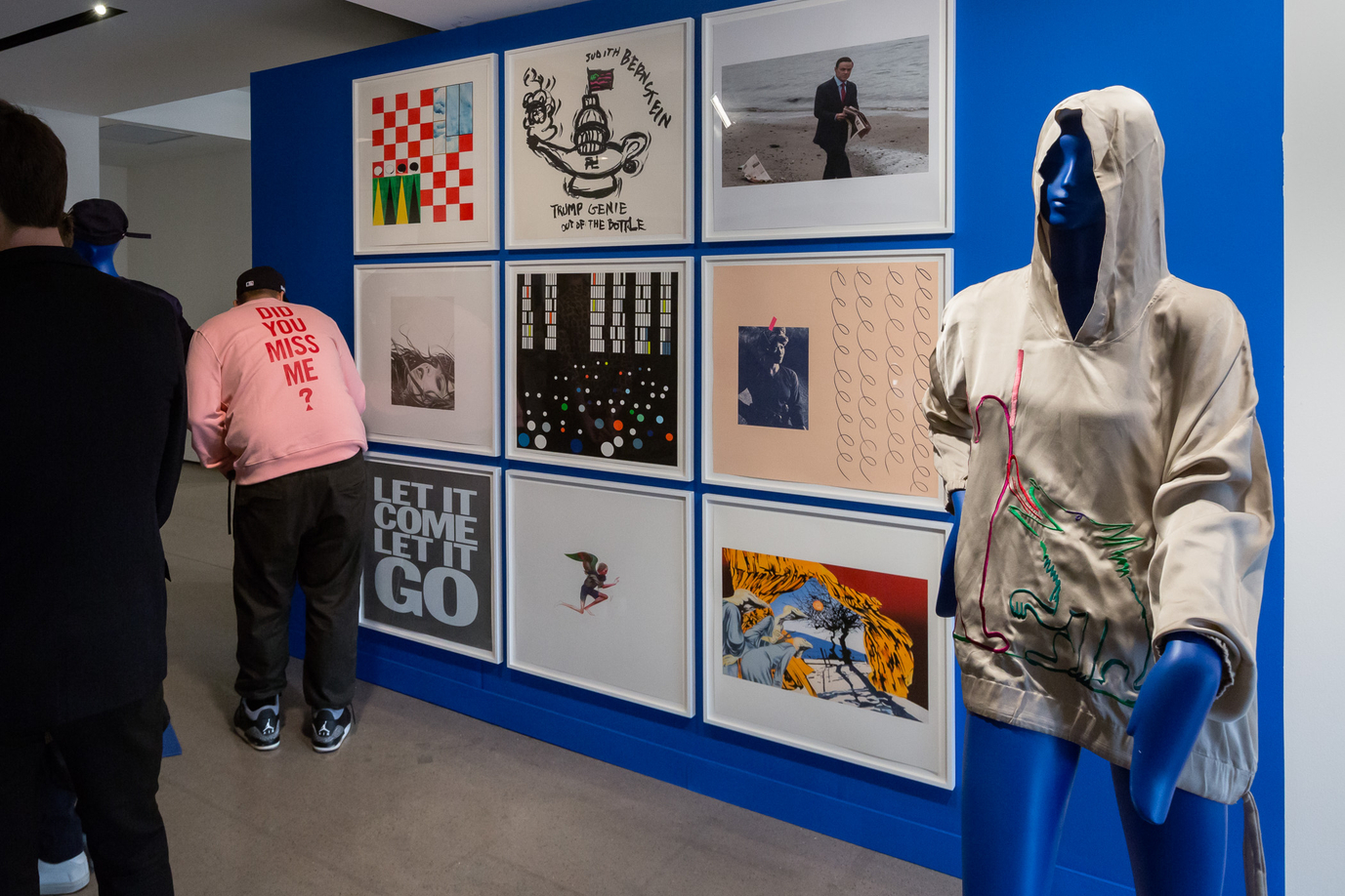 Exhibition view of Swiss Institute at Independent New York, 2018.