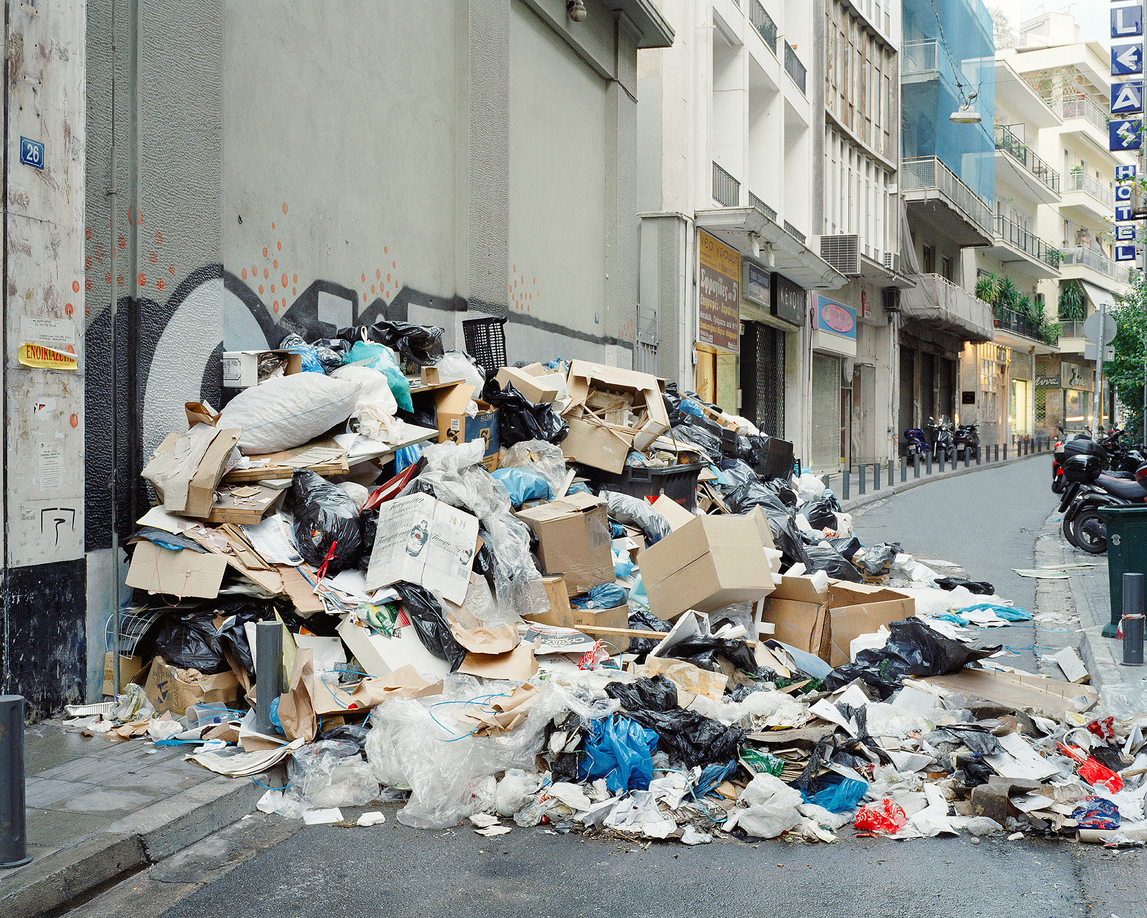 Nikolas Ventourakis, XXIX. &ldquo;a pile of many colours and a multitude of textures&rdquo;, 2022, inkjet print on baryta archival paper, mounted on Dibond, 56 x 70 cm. Courtesy of Callirrho&euml;.