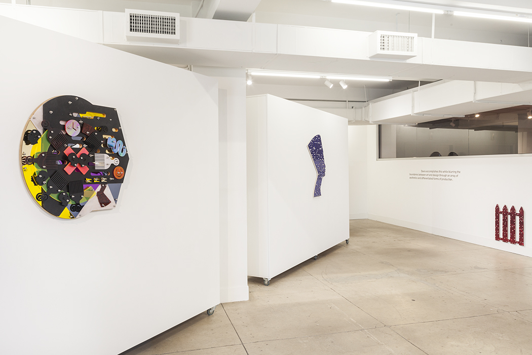 Damien Davis Installation view of the exhibition "This Ain't No Disco" 2018