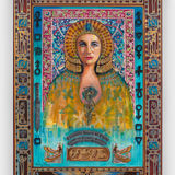 Audrey Flack Lux Eternal, 2022 Acrylic and mixed media on canvas, 40 x 30 in. (101.6 x 76.2 cm)