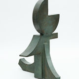 David Smith Menand III, 1963 Lacquered and acid-treated steel , 25 3/4 x 16 x 25 1/2 in. (65.4 x...