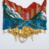 Suchitra Mattai An Alien Spirit with a Breathtaking View, 2022 Vintage saris, fabric, cord, ghungroo bells, and garland, 76 x...