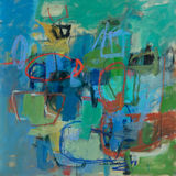 Chloë Lamb Challenge, 2023 Oil on linen canvas, 50 x 50 in. (127 x 127 cm)