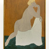 March Avery, Seated Nude, 1964
