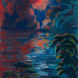 Rachel MacFarlane Witching Hour, 2025 Pastel on paper, 12 x 9 in. (30.5 x 22.9 cm)