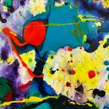 Sam Francis Untitled, 1988 Acrylic on paper, 30 x 22 in. (76.2 x 55.9 cm)