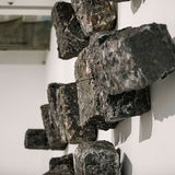 Installation view: Giovanni Anselmo: Oltre l'orizzonte, Museo nazionale delle arti del XXI secolo, 20 June – 6 October 2024. Photo © MUSA, courtesy MAXXI Foundation.