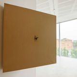 Installation view: Giovanni Anselmo: Oltre l'orizzonte, Museo nazionale delle arti del XXI secolo, 20 June – 6 October 2024. Photo © MUSA, courtesy MAXXI Foundation.