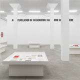 Image thumbnail: Lawrence Weiner - RED AND GREEN AND BLUE MORE OR LESS