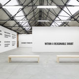 Image thumbnail: Lawrence Weiner - RED AND GREEN AND BLUE MORE OR LESS