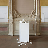 An image containing an installation view of an exhibition by Giulio Paolini