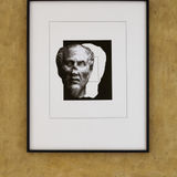 An image containing an installation view of an exhibition by Giulio Paolini