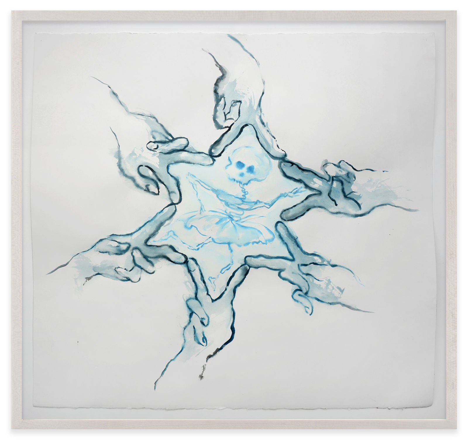 Annette Messager Petite danseuse étoile (The Little Prima Ballerina), 2020 Acrylic on paper 26 x 28 in. (66 x 71...