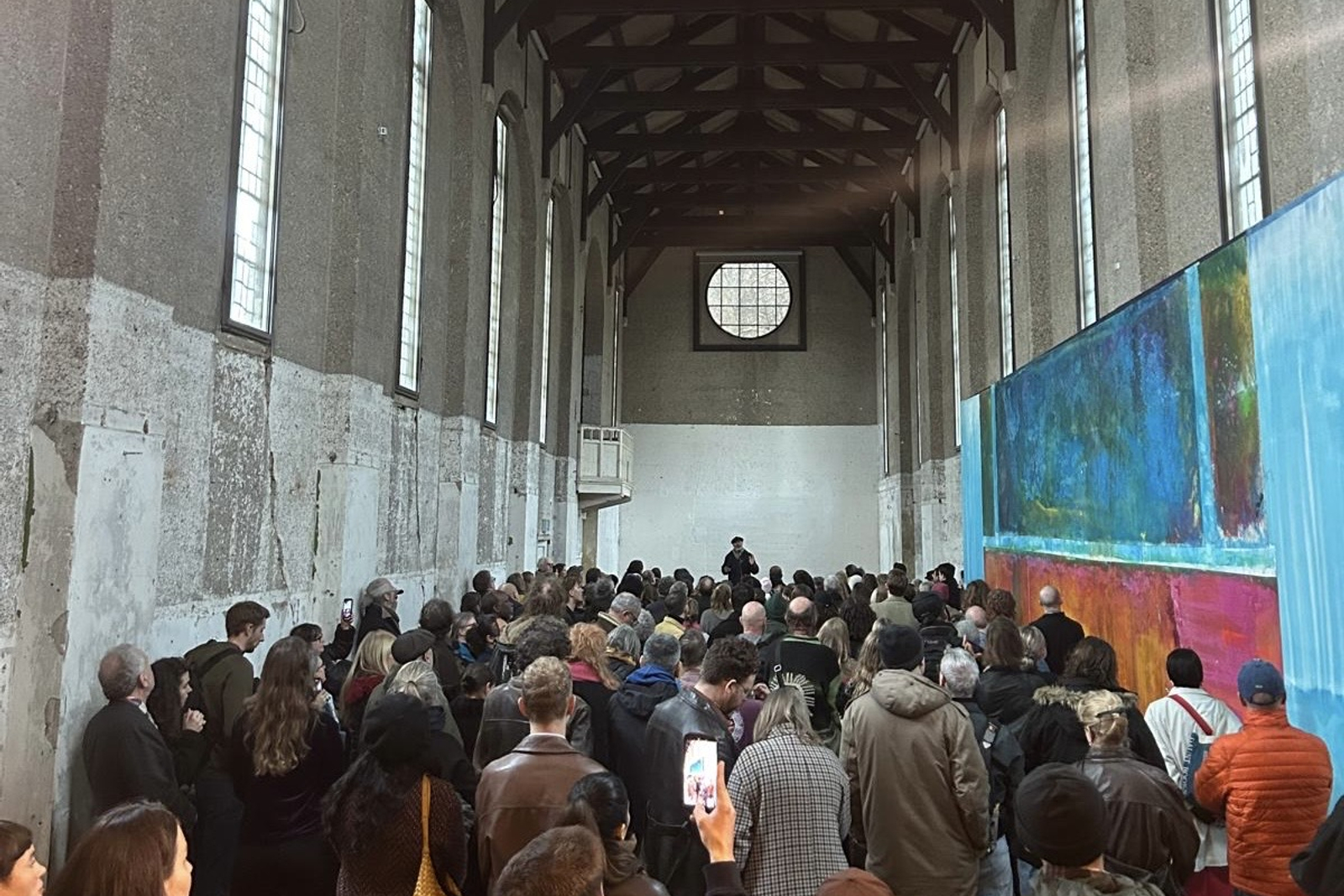 One day exhibition of Into the Blue at Dilston Grove