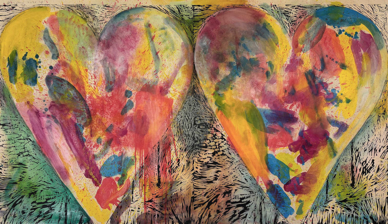 <span class="artist"><strong>Jim Dine</strong></span>, <span class="title"><em>The Troubadour</em>, 2025</span>