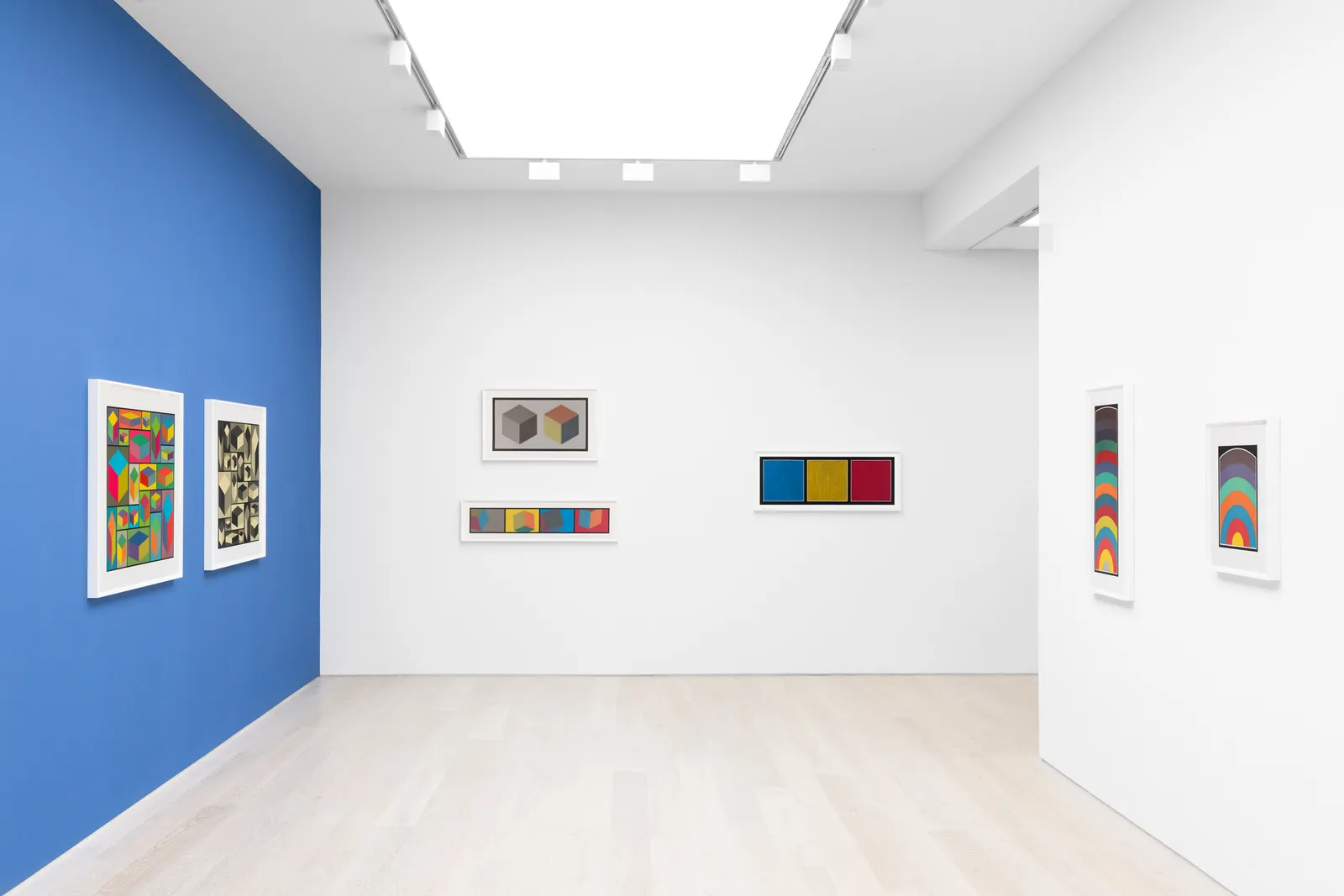 <p>Installation view of <i>The Location of Lines: The Prints of Sol LeWitt 1970 - 2005</i> at Cristea Roberts Gallery, London, 2026.</p>