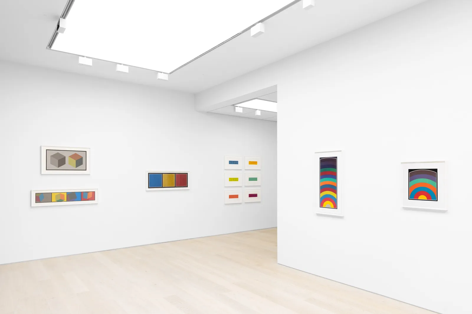 <p><span>Installation view of </span><i><span>The Location of Lines: The Prints of Sol LeWitt 1970 - 2005</span></i><span> at Cristea Roberts Gallery, London, 2026.</span><span></span></p>