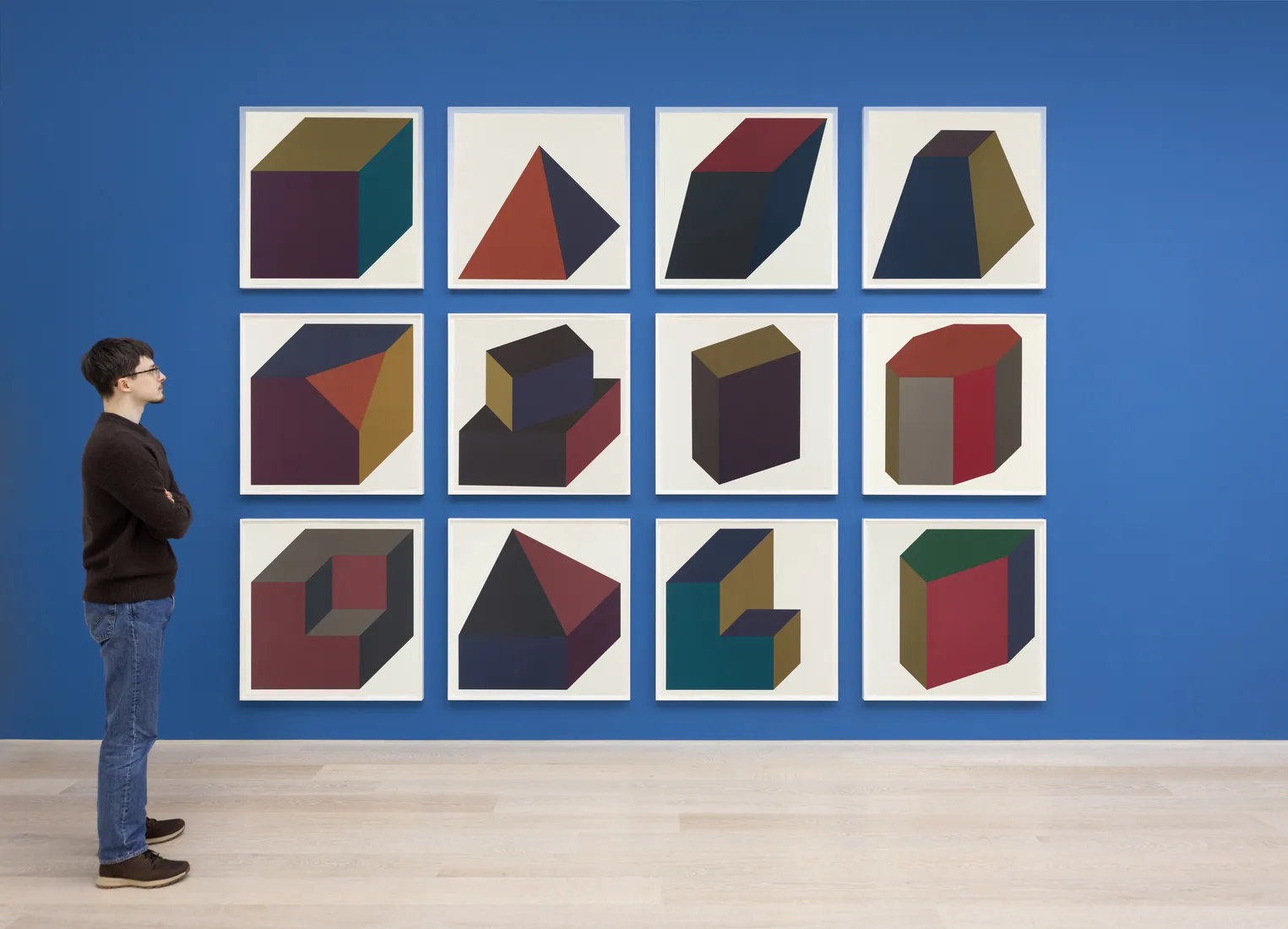 <p>Installation view of <i>The Location of Lines: The Prints of Sol LeWitt 1970 - 2005</i> at Cristea Roberts Gallery, London, 2026.</p>