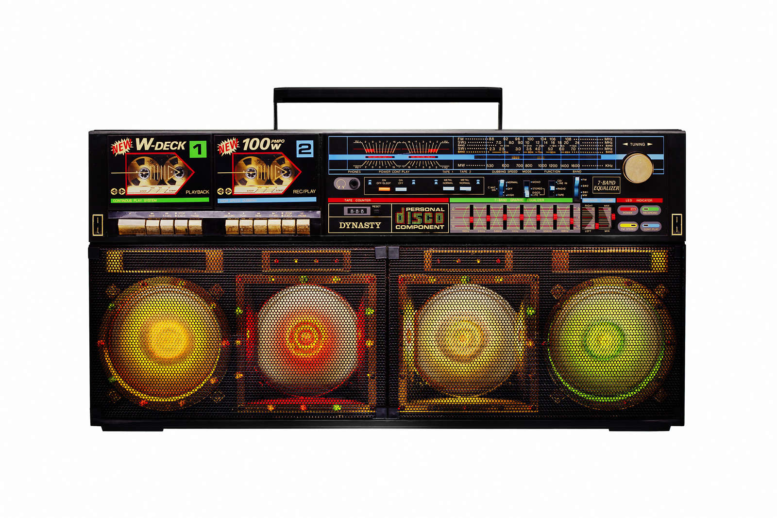 Lyle Owerko, The Boombox Project, on the front page of AJC Living 