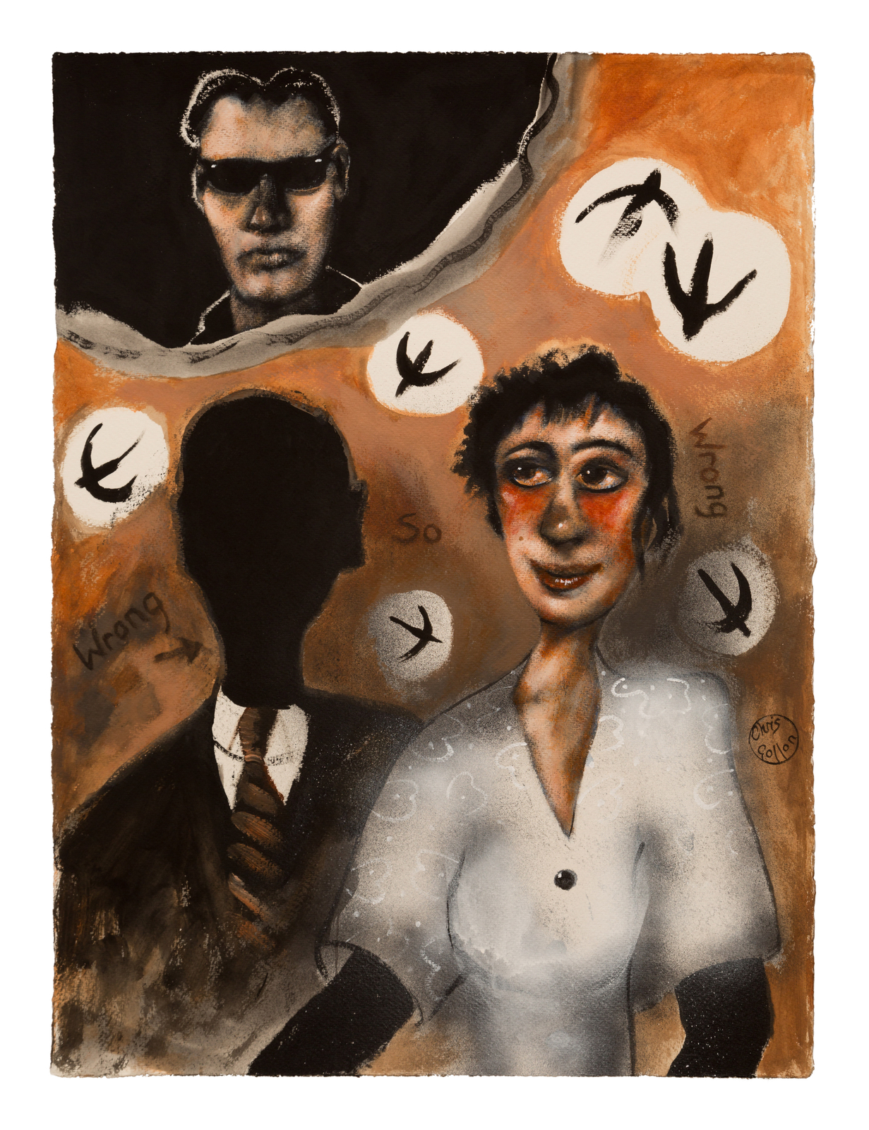 Chris Gollon, Wrong So Wrong (NAKED MUSIC series), 2015