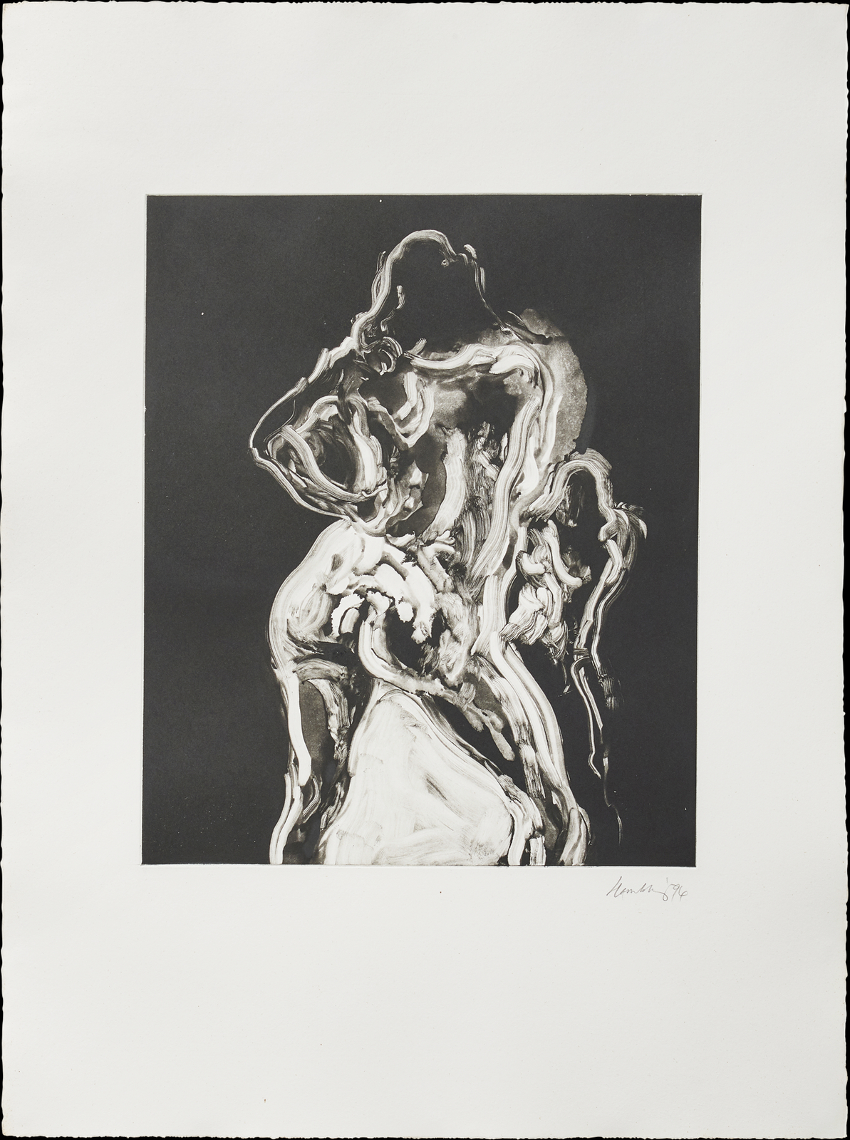 Maggi Hambling, Back of Jemma , 1994
