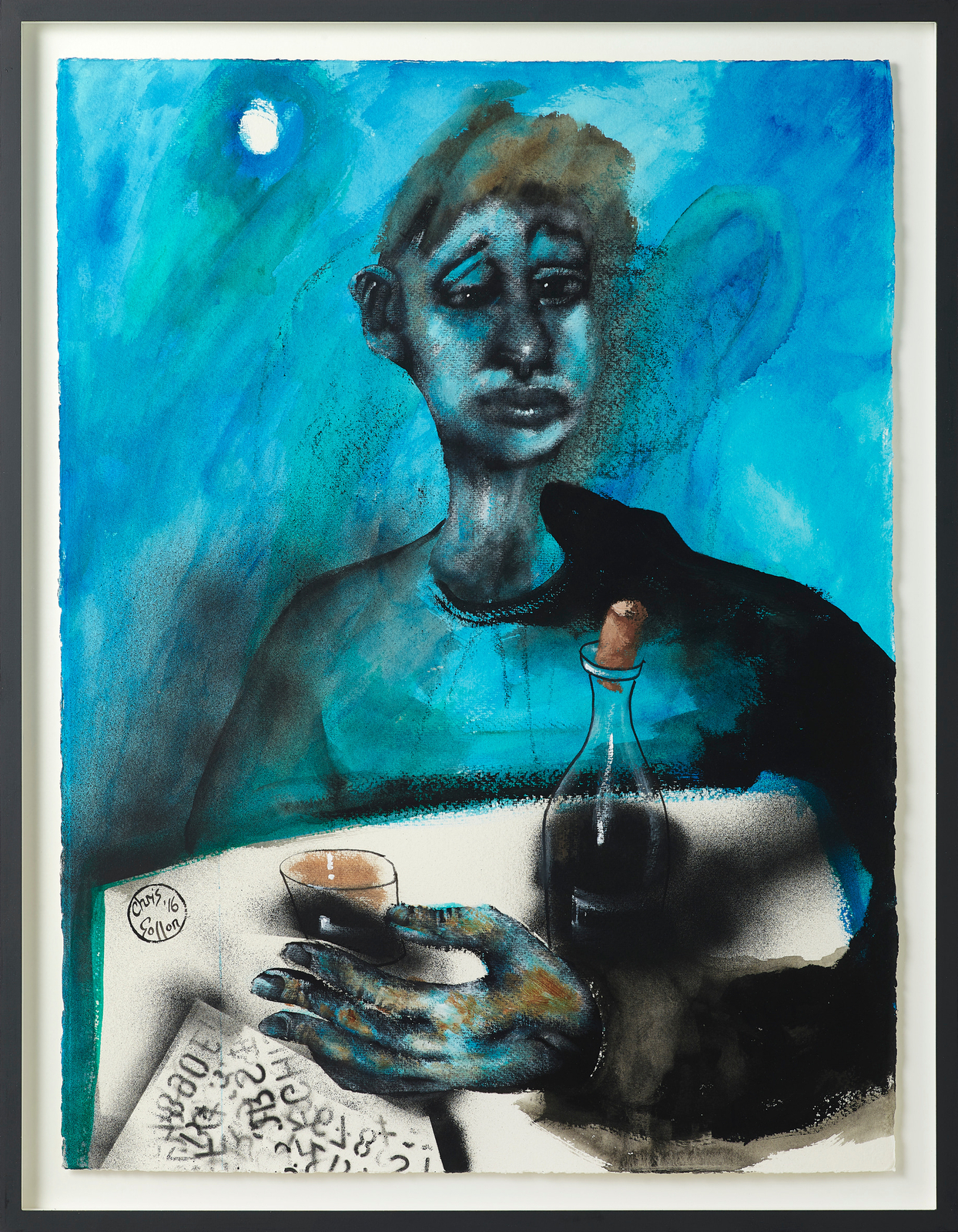 Chris Gollon, Study on Paper (I) for Gimme Some Wine