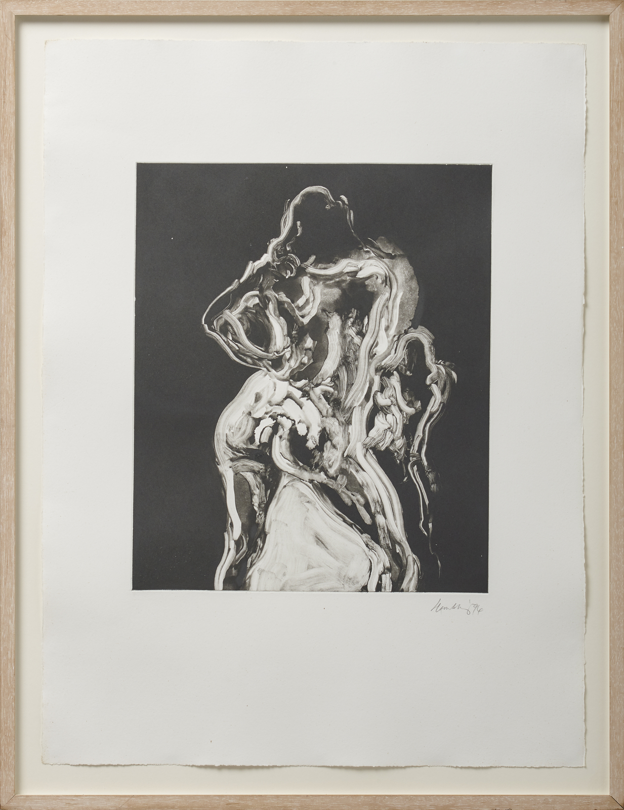 Maggi Hambling, Back of Jemma , 1994