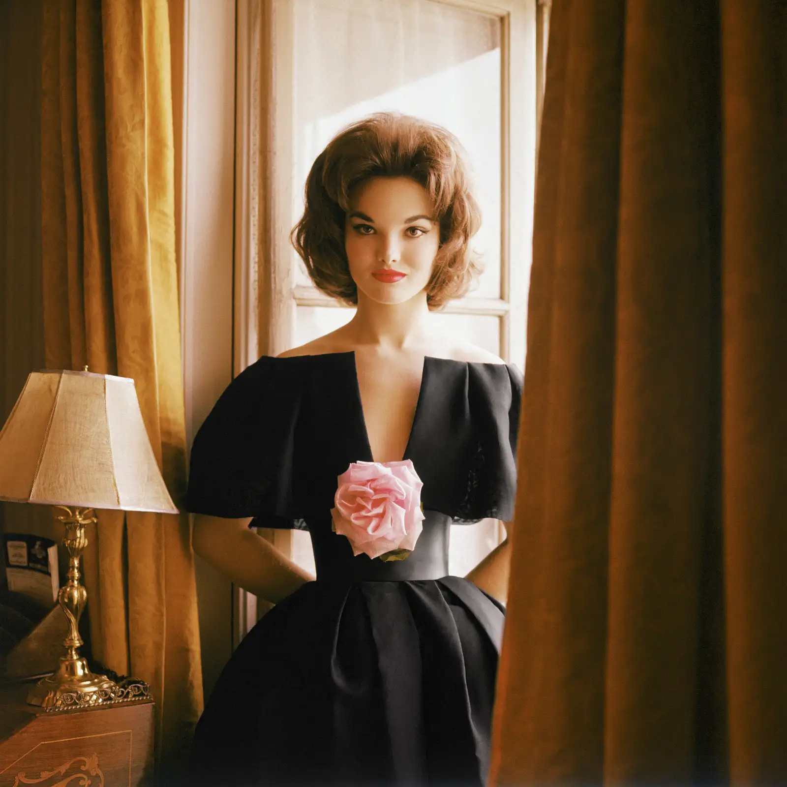 Mark Shaw, Henrietta Tiarks, Black Gown, 1959