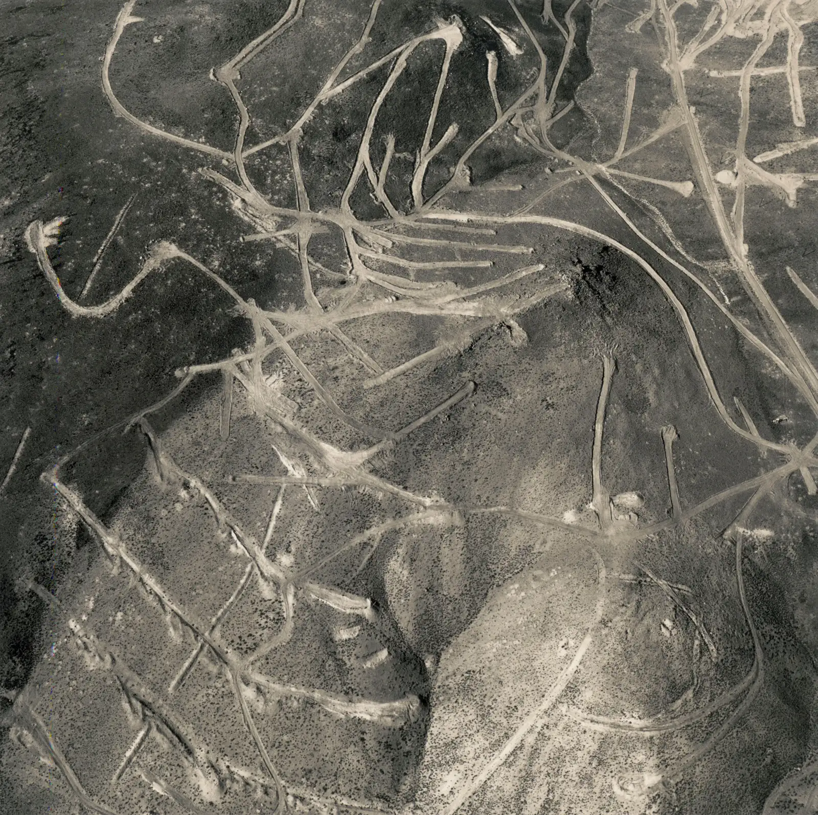Emmet Gowin, Mining Exploration near Carson City, Nevada, 1988