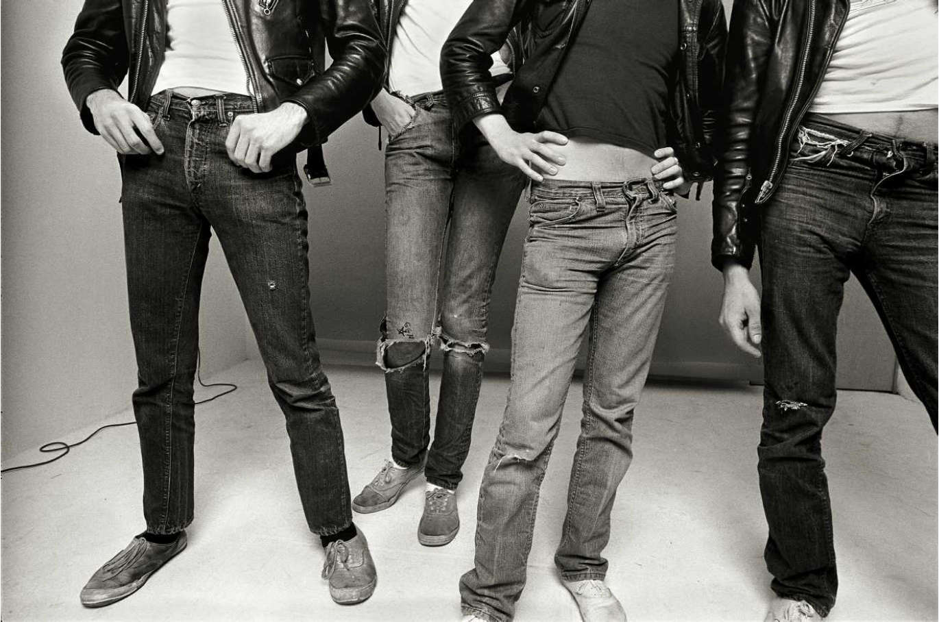 Norman Seeff, The Ramones, Los Angeles, "Jeans and Keds", 1977
