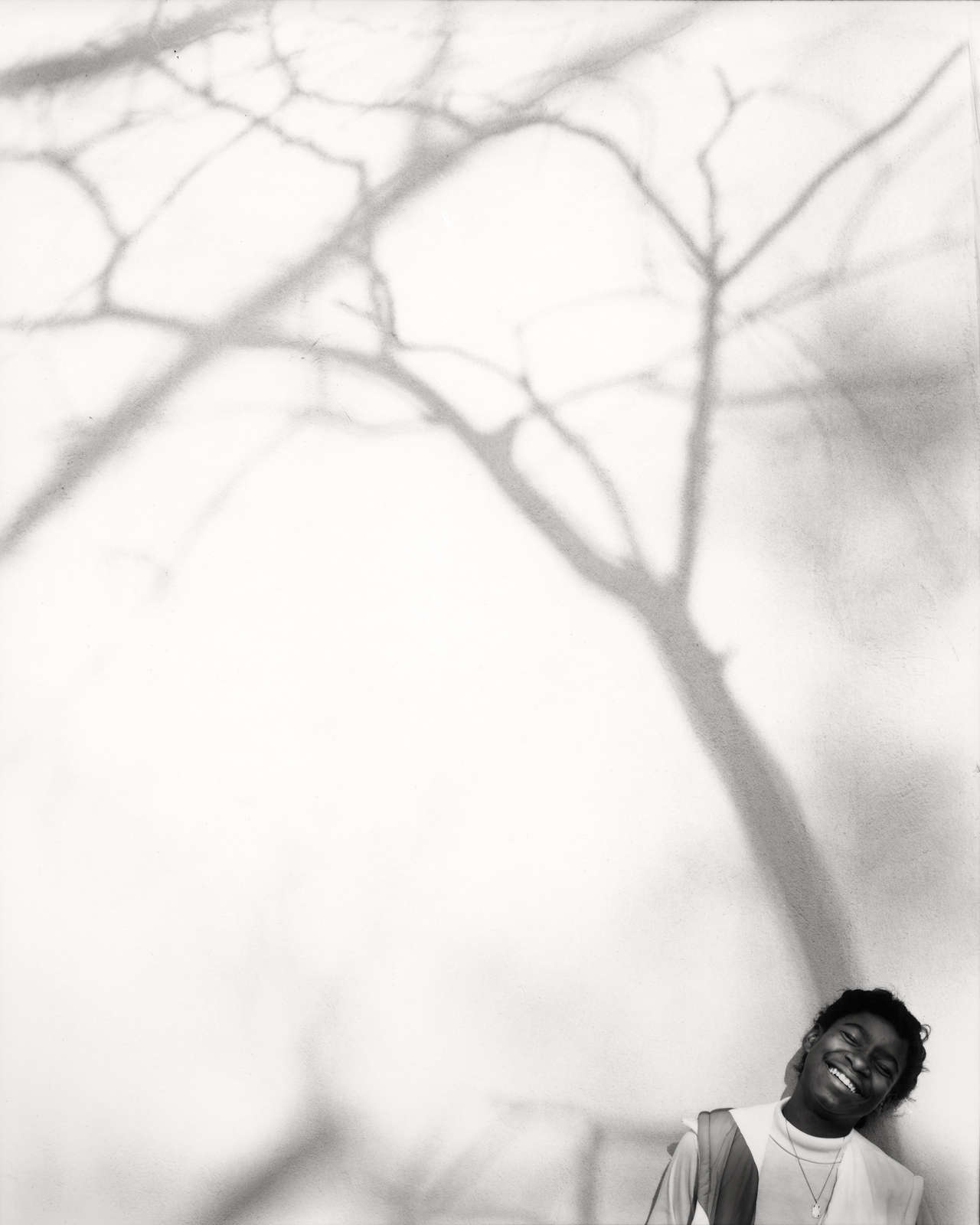 Sally Mann, Tara and Tree Shadow (At Twelve), 1983-1985