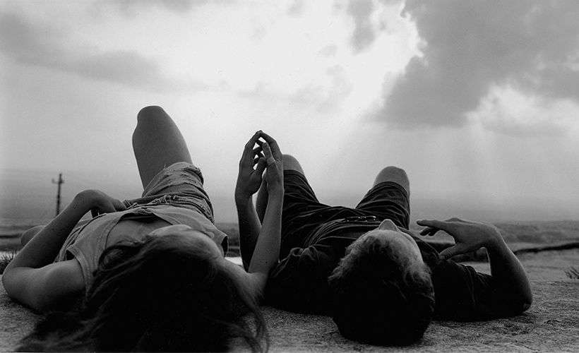 Mark Steinmetz, Couple at Stone Mountain, 1994
