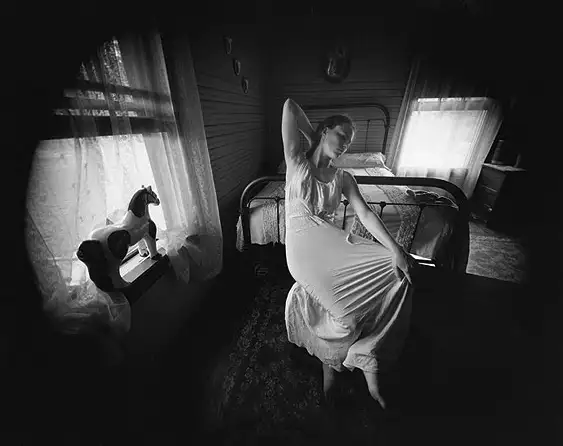 Emmet Gowin, Edith, Danville, Virginia, 1971