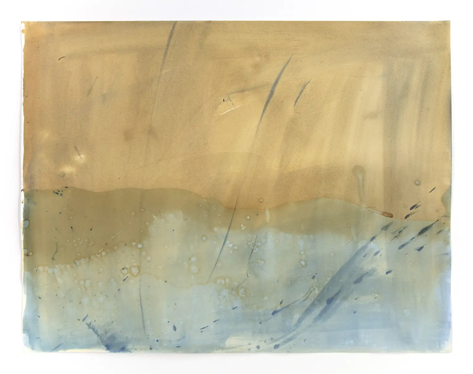 Littoral Drift #540 (Confluence of Chattahoochee River and Whitewater Creek, GA 06.13.17, Lapping and Splashing Currents), 2017