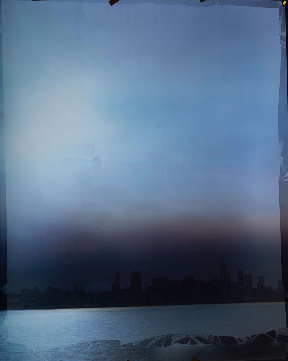 John Chiara, Avenue of the Palms facing the San Francisco Marine Layer, Treasure Island, 2024