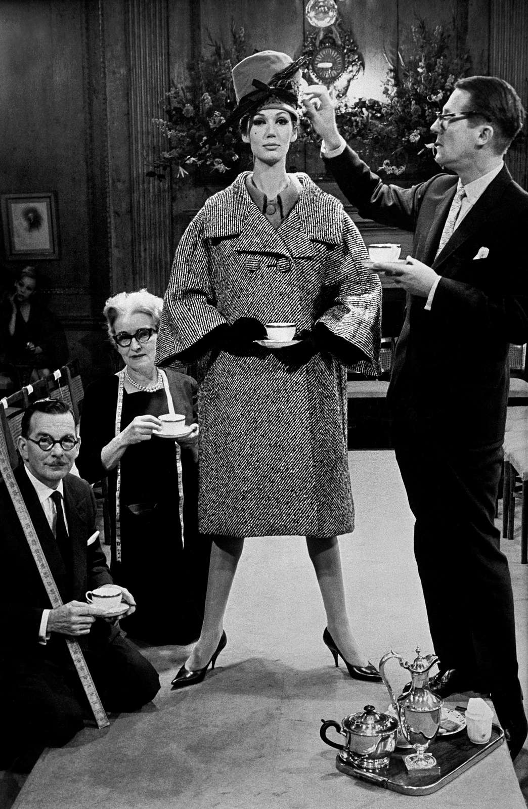 Frank Horvat, London Vogue BR Simone B, 1961